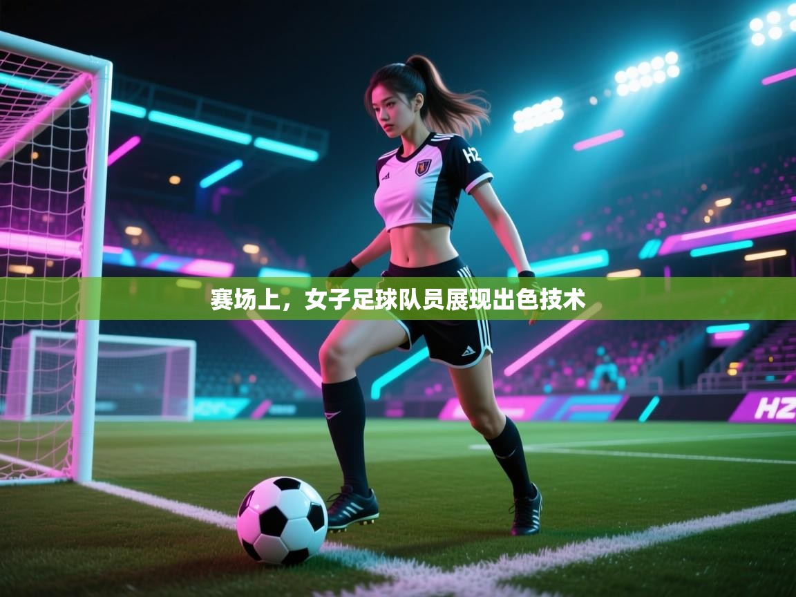 赛场上，女子足球队员展现出色技术  第1张