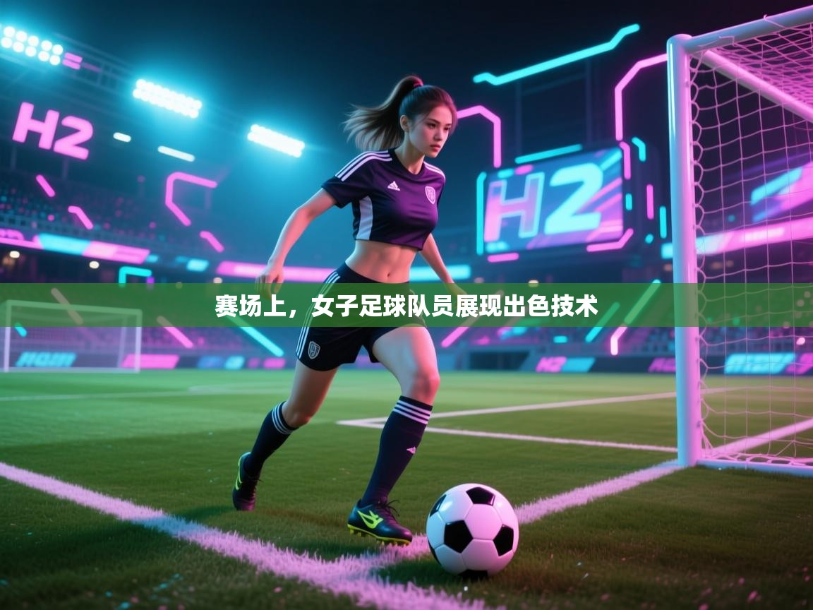 赛场上，女子足球队员展现出色技术  第2张